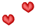 gif of two hearts